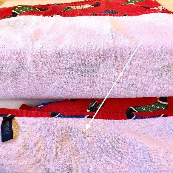 Kensie Home Christmas Tea Hand Towels Dachshund Dogs Set of 2 - Picture 5 of 13